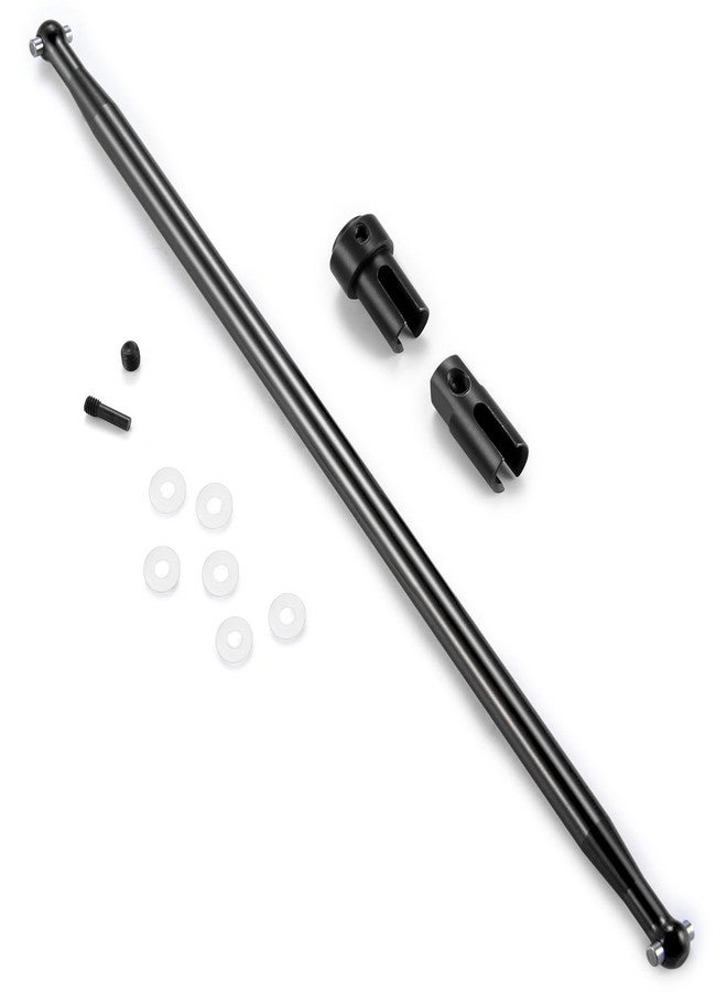 JGGZONE Tra-xxas Aluminum Alloy Slash VXL 4x4 Big Bone Center Driveshaft Outdrives 1/10 RC Upgrades Parts (Black) - Image 1